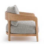 Кресло с каркасом из массива ясеня Deniaud Ash Grey Armchair варинант исполнения - 4 | Loft Concept в Перми