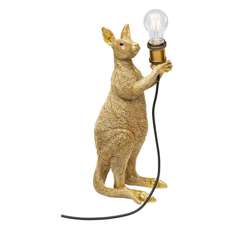 Настольная лампа Кенгуру цвет золото  Золотой в Перми | Loft Concept 