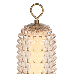 Настольная лампа с факутрным стеклянным плафоном Sonora варинант исполнения - 3 | Loft Concept в Перми