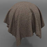 Мебельная ткань Шенилл коричневый цвет 142 см T4-55 варинант исполнения - 4 | Loft Concept в Перми