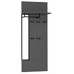 Вешалка настенная цвета графит Strict Lines варинант исполнения - 1 | Loft Concept в Перми