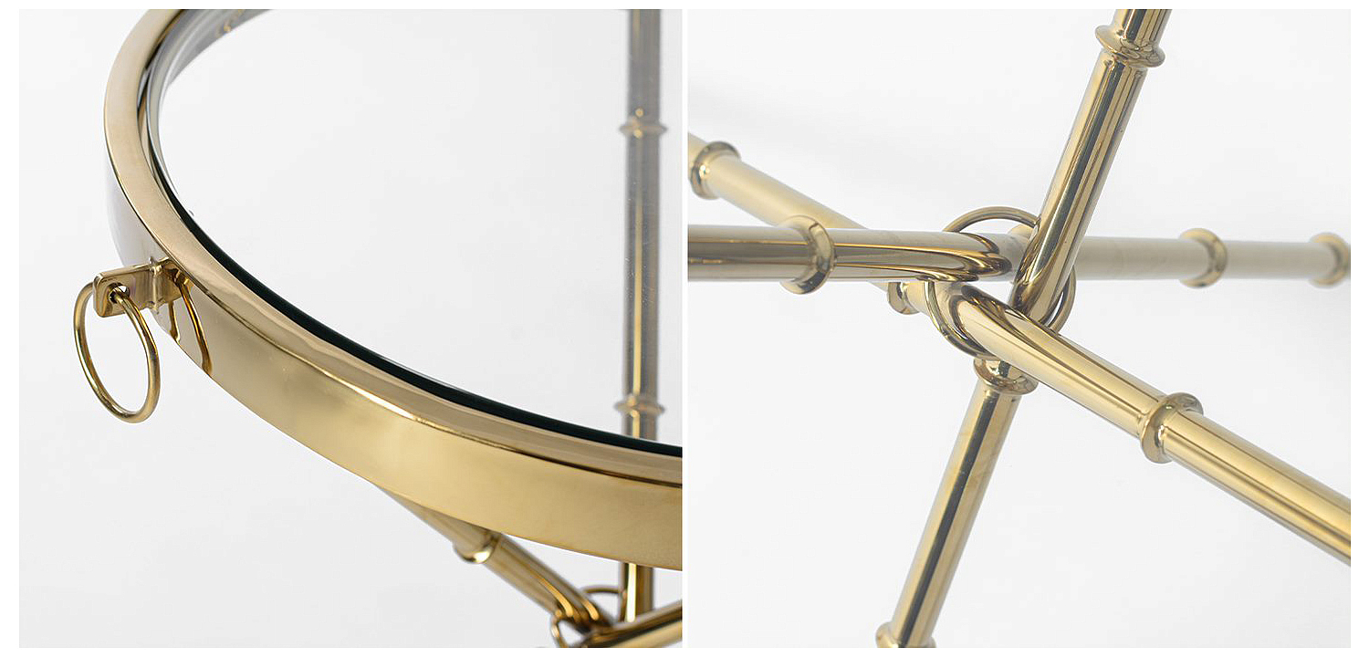 Приставной стол Side Table Omni glass Приставной стол Side Table Omni glass - Loft-Concept в Перми
