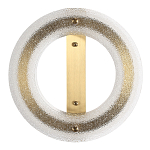 Бра круглое с эффектом морозного стекла Freezing Pattern варинант исполнения - 2 | Loft Concept в Перми