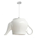 Подвесные светильники в виде белой посуды Flower Reversal варинант исполнения - 6 | Loft Concept в Перми