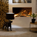 Лампа COLLECTION OF DOGS с абажуром Бультерьер варинант исполнения - 6 | Loft Concept в Перми