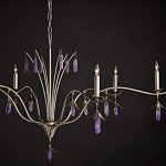 Люстра рожковая с подвесками Feminine Charm варинант исполнения - 3 | Loft Concept в Перми