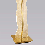 Торшер с изогнутым каркасом Golden Wave варинант исполнения - 2 | Loft Concept в Перми