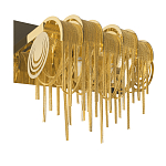 Бра с металлическими дугами и цепочками 33 см Atlantis Chain варинант исполнения - 7 | Loft Concept в Перми