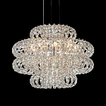 Люстра круглая с россыпью хрусталя Perfection of Diamonds варинант исполнения - 2 | Loft Concept в Перми