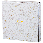 Блюдо сервировочное круглое с цветочным принтом 27 Floral Charm варинант исполнения - 2 | Loft Concept в Перми