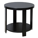 Круглый журнальный стол Jazz Black варинант исполнения - 2 | Loft Concept в Перми