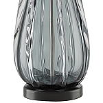 Настольная лампа с фактурным стеклянным основанием Glass Vertical варинант исполнения - 1 | Loft Concept в Перми