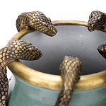 Фарфоровая ваза с декоративными змеями Eden Garden варинант исполнения - 3 | Loft Concept в Перми