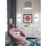 Панно Розовый цветок вышитое бисером PETALS BEADED ART варинант исполнения - 2 | Loft Concept в Перми