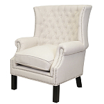 Кресло Charlie Armchair beige flax варинант исполнения - 3 | Loft Concept в Перми