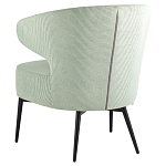 Современное мягкое кресло на металлических ножках Rakush Pistachio варинант исполнения - 4 | Loft Concept в Перми