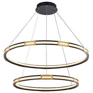 Двойная кольцевая светодиодная люстра Range