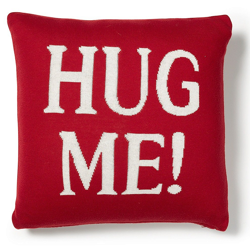 Декоративная подушка Hug me RED Красный в Перми | Loft Concept 
