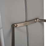 Стул барный серый с обивкой из экокожи Special Support варинант исполнения - 4 | Loft Concept в Перми