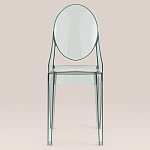 Прозрачный стул с серым оттенком LOUIS GHOST CHAIR варинант исполнения - 3 | Loft Concept в Перми