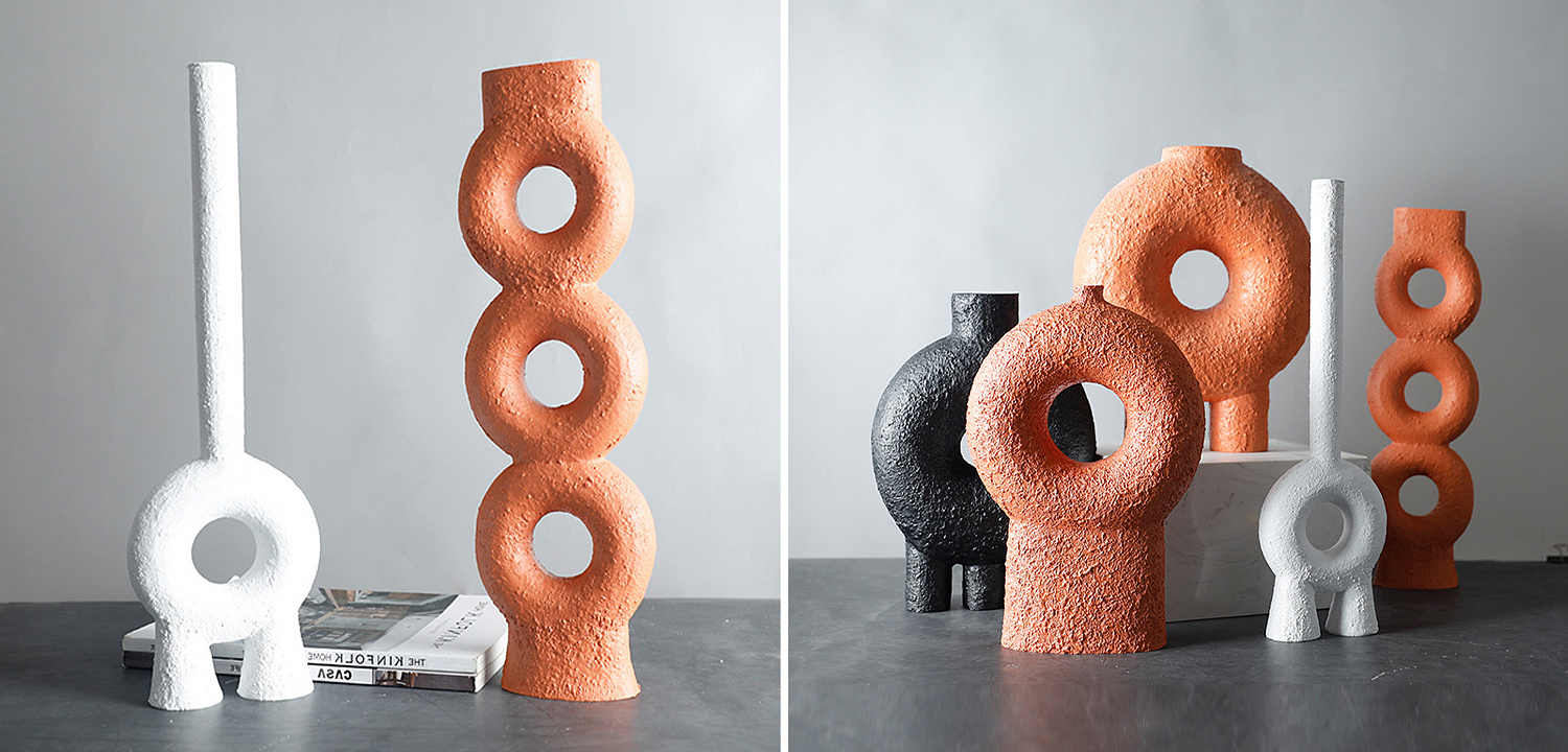 Ваза Sculpted Ceramic Vase by Faina Ваза Sculpted Ceramic Vase by Faina - Loft-Concept в Перми