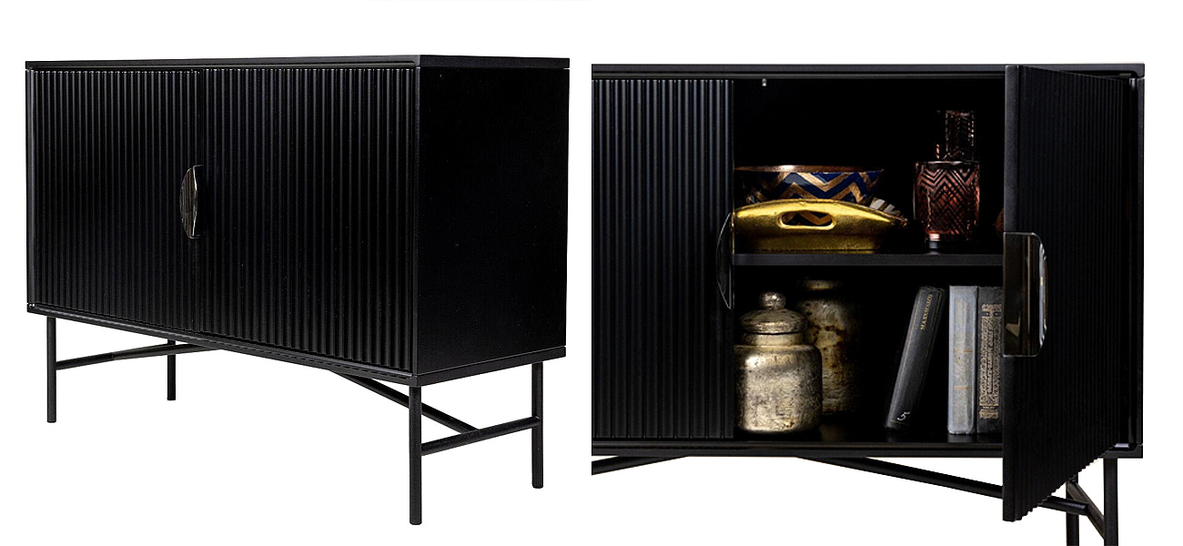 Комод Antique Order Черный 110 см Комод Antique Order Черный 110 см - Loft-Concept в Перми