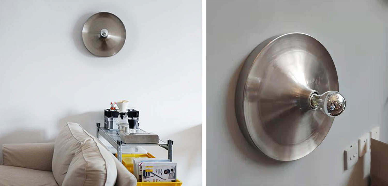 Бра металл в стиле лофт Metal Disk Loft Бра металл в стиле лофт Metal Disk Loft - Loft-Concept в Перми