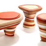 Приставной столик Vorlon Desert Side Table варинант исполнения - 2 | Loft Concept в Перми