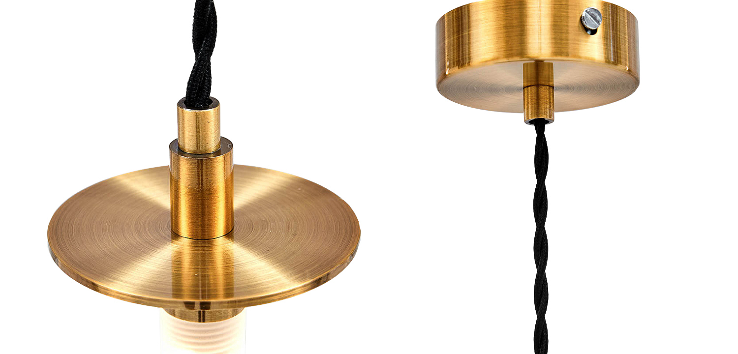 Подвесной светильник Matts pendant gold Подвесной светильник Matts pendant gold - Loft-Concept в Перми