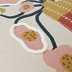 Подушка с цветочным принтом Blooming Elegance Rose варинант исполнения - 2 | Loft Concept в Перми