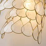 Бра с декором из натуральной морской ракушки Iridescent Light варинант исполнения - 2 | Loft Concept в Перми