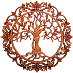 Панно из дерева Breath Panel With Trees варинант исполнения - 1 | Loft Concept в Перми