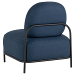Кресло в синей рогожке COLOR BLOCK варинант исполнения - 5 | Loft Concept в Перми