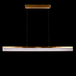 Подвесной светильник линейный из натурального камня Perfection of Geometry варинант исполнения - 2 | Loft Concept в Перми