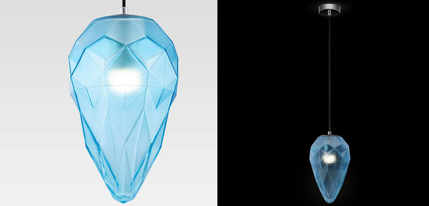 Подвесной светильник Jewel Athena blue 18 Подвесной светильник Jewel Athena blue 18 - Loft-Concept в Перми