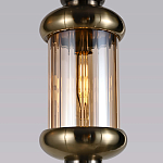 Подвесной светильник с янтарным стеклянным плафоном Amber Queen варинант исполнения - 4 | Loft Concept в Перми