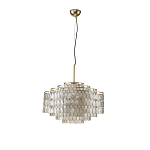 Люстра многоярусная с декором из натуральной морской ракушки Iridescent Light варинант исполнения - 3 | Loft Concept в Перми