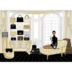 Megan Hess The Bag варинант исполнения - 2 | Loft Concept в Перми