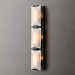 Бра из 3-х прямоугольных мраморных панелей Calling to Shine варинант исполнения - 1 | Loft Concept в Перми