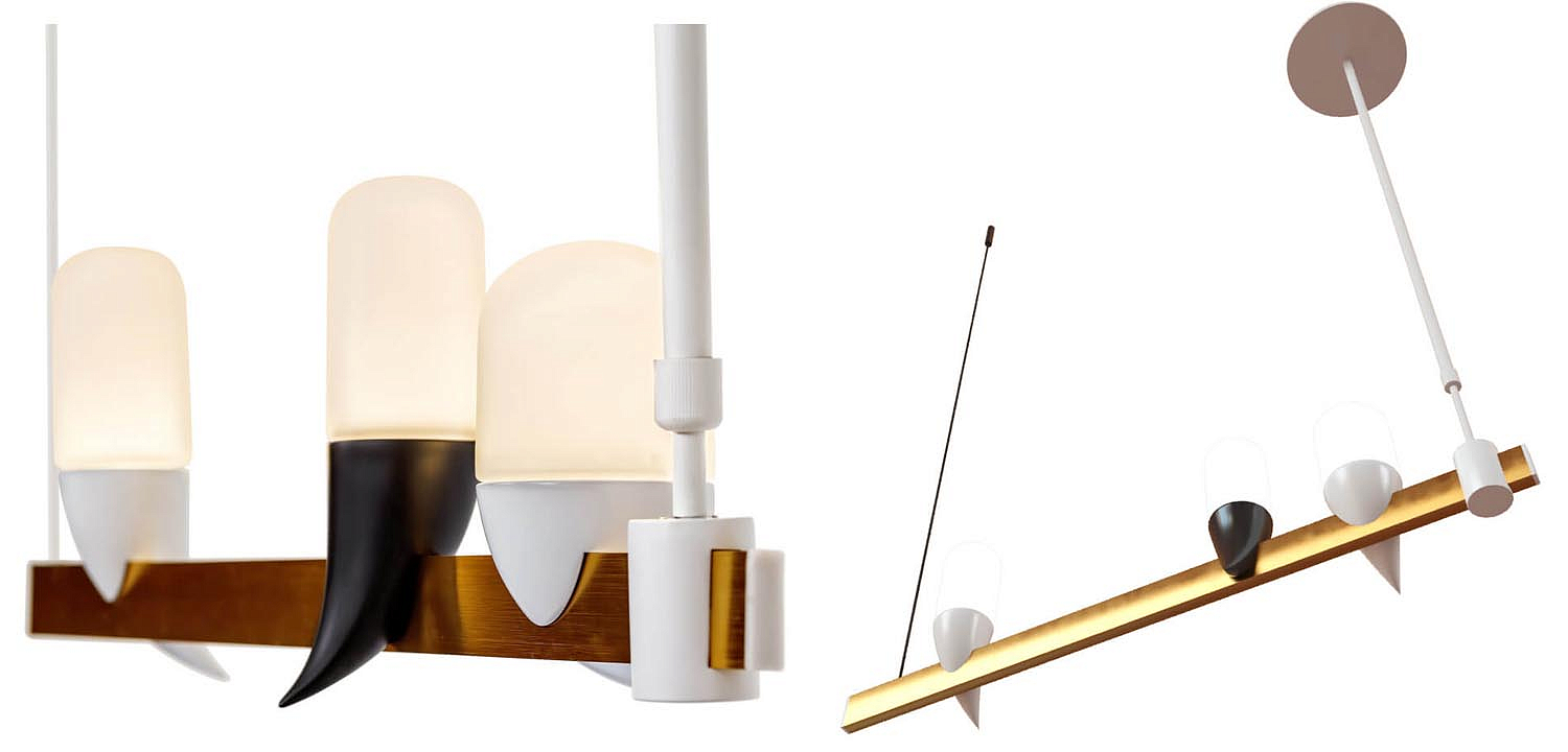 Люстра Ebenezer Chandelier Linear white 60 Люстра Ebenezer Chandelier Linear white 60 - Loft-Concept в Перми