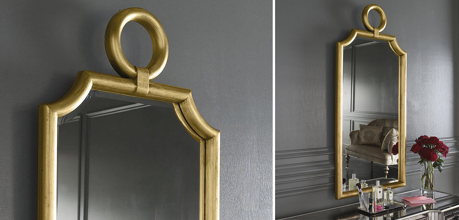 Зеркало Oddmar Mirror Gold Зеркало Oddmar Mirror Gold - Loft-Concept в Перми