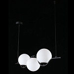 Люстра подвесная светодиодная Jagna Black and White варинант исполнения - 3 | Loft Concept в Перми