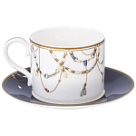 Чайный набор из фарфора с изображением лошадей на 6 персон 12 предметов Porcelain Horse Set   варинант исполнения - 2 | Loft Concept в Перми