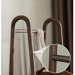 Вешалка деревянная с 2- мя ящиками Moon Walnut Furniture варинант исполнения - 6 | Loft Concept в Перми