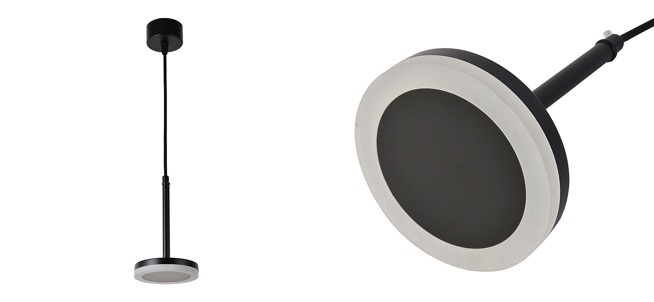 Светодиодный подвесной светильник DIENES Black Светодиодный подвесной светильник DIENES Black - Loft-Concept в Перми