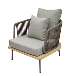 Кресло уличное серое Street Comfort  варинант исполнения - 1 | Loft Concept в Перми