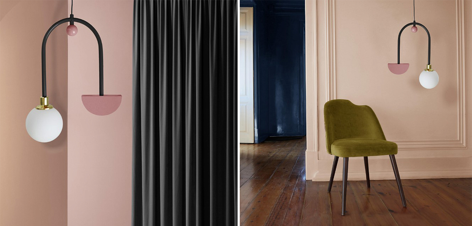 Дизайнерский Светильник Pink Space II Ceiling Lamp by Dovain Studio Дизайнерский Светильник Pink Space II Ceiling Lamp by Dovain Studio - Loft-Concept в Перми