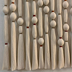 Панно на стену из хлопковых нитей White Morse Wall Hanging  варинант исполнения - 1 | Loft Concept в Перми