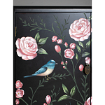 Комод деревянный Tits on flowers варинант исполнения - 8 | Loft Concept в Перми