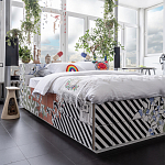 Дизайнерская кровать с системой хранения варинант исполнения - 1 | Loft Concept в Перми